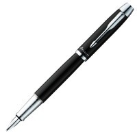 Ручка перьевая Parker IM Metal F221 Black CT, перо M