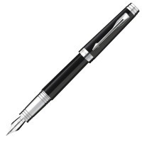 Ручка перьевая Parker Premier Laсque F560 Deep Black ST, перо M золото 18K с родиевым покрытием