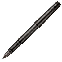 Ручка перьевая Parker Premier F563 Black Edition, перо F золото 18K с рутениевым покрытием