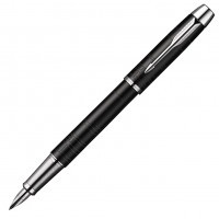 Ручка перьевая Parker IM Premium F222 Matte Black CT, перо F