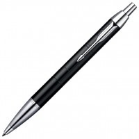 Ручка шариковая Parker IM Premium K222 Matte Black CT M синие чернила
