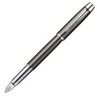 Ручка 5й пишущий узел Parker IM Premium F522 Deep Grey Gun Metal F черные чернила