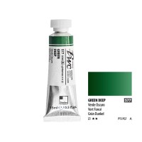 Краска акварель ShinHan Art PWC туба 15мл, 577 Зеленый темный