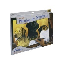 Набор Reeves `Рисование по номерам. Художественная коллекция` Лабрадоры