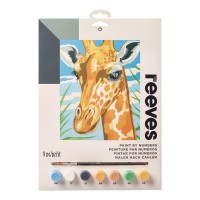 Набор для творчества Reeves `Раскраска по номерам` Жираф