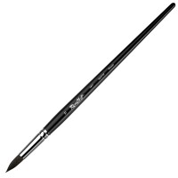 Кисть белка круглая №11 ROUBLOFF 1417, длинная ручка