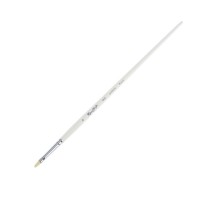 Кисть белая синтетика овальная №6 ROUBLOFF 1B32, длинная ручка
