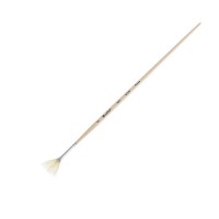 Кисть щетина веерная №2 ROUBLOFF 1672, длинная ручка