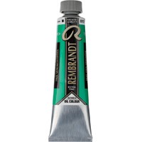 Краска масляная Rembrandt туба 40мл №615 Зеленый изумрудный