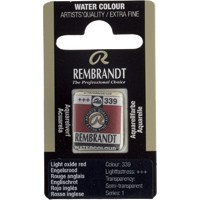Краска акварельная Rembrandt кювета №339 Красный оксид светлый