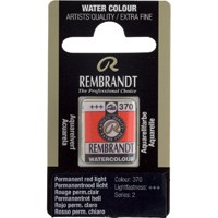 Краска акварельная Rembrandt кювета №370 Красный светлый устойчивый