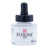 Акварель жидкая Ecoline банка 30мл, 100 Белый