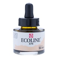 Акварель жидкая Ecoline банка 30мл, 374 Бежево-розовый