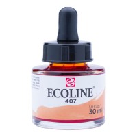 Акварель жидкая Ecoline банка 30мл, 407 Охра насыщенная