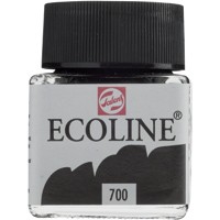 Акварель жидкая Ecoline банка 30мл №700 черный