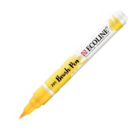 Маркер акварельный Ecoline Brush Pen, 201 Желтый светлый