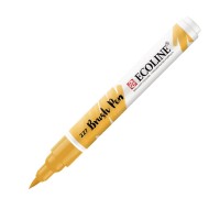 Маркер акварельный Ecoline Brush Pen, 227 Охра желтая