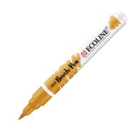 Маркер акварельный Ecoline Brush Pen, 407 Охра насыщенная