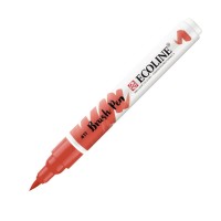 Маркер акварельный Ecoline Brush Pen, 411 Сиена жженая