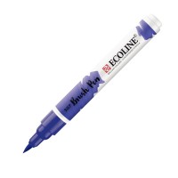 Маркер акварельный Ecoline Brush Pen, 507 Ультрамарин фиолетовый