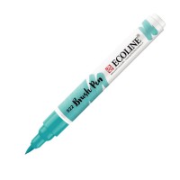 Маркер акварельный Ecoline Brush Pen, 522 Бирюзовый синий