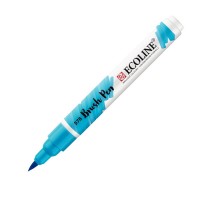 Маркер акварельный Ecoline Brush Pen, 578 Небесно-голубой (Циан)