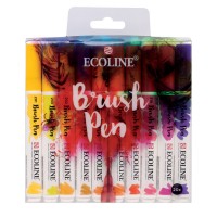Набор акварельных маркеров Ecoline Brush Pen 20цв.