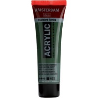 Краска акриловая Amsterdam туба 20мл №622 Зеленый оливковый насыщенный