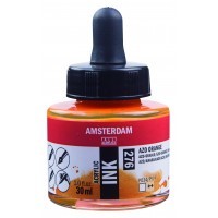 Чернила акриловые Amsterdam 30мл №276 Оранжевый АЗО