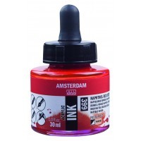 Чернила акриловые Amsterdam 30мл №399 Красный нафтол насыщенный