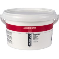 Краска акриловая Amsterdam банка 2.5л, 105 Белила титановые