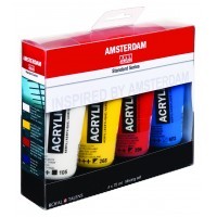 Набор акриловых красок Amsterdam Стандарт Mixing 4 цвета по 75 мл