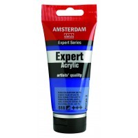 Краска акриловая Amsterdam Expert туба 75мл №518 Кобальт синий насыщенный (ультрамариновый)