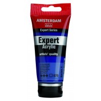 Краска акриловая Amsterdam Expert туба 75мл №570 Синий фталоцианин