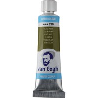 Краска акварельная Van Gogh туба 10мл №620 Зеленый оливковый