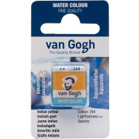 Краска акварельная Van Gogh кювета №244 Желтый индийский