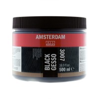Грунт черный Gesso Armsterdam (3007), 500мл