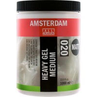 Медиум гель для акрила густой матовый Amsterdam (020), 1000мл