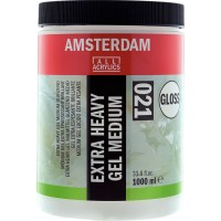 Медиум гель для акрила глянцевый экстра-густой Amsterdam (021), 1000мл
