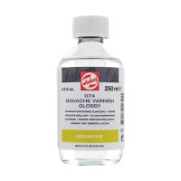 Лак покрывной глянцевый для гуаши Royal Talens (074), 250мл