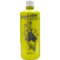 Гуашь `School Colour` Royal Talens, бутылка 1л, 200 Жёлтый