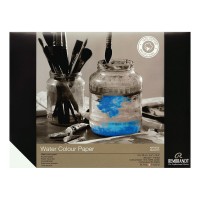 Блок для акварели Rembrandt 300г/м2 100%хлопок 24х32см, 20л., склейка по 4 сторонам