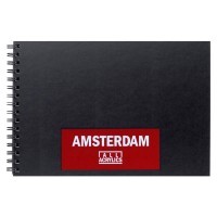 Альбом на спирали для акрила Amsterdam, 250г/м2, 21х35см, 30 листов