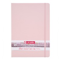 Скетчбук Art Creation 140г/м2 21х30см, 80л., тв.обложка, Розовый