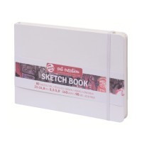 Скетчбук Art Creation 140г/м2 21х15см, 80л., тв.обложка, Белый