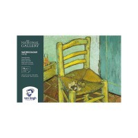 Альбом для акварели Van Gogh National Gallery, 300г/м2, 13.5х21см, склейка 12 листов
