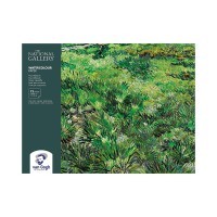 Альбом для акварели Van Gogh National Gallery, 300г/м2, 18х24см, склейка 12 листов