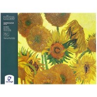 Альбом для акварели Van Gogh National Gallery, 300г/м2, 30х40см, склейка 12 листов