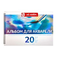 Альбом для акварели Art Creation 200г/м2 А4, 20л., спираль