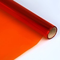 Целлофан цветной прозрачный SADIPAL, 30г/м2, рулон 50х200см, Красный